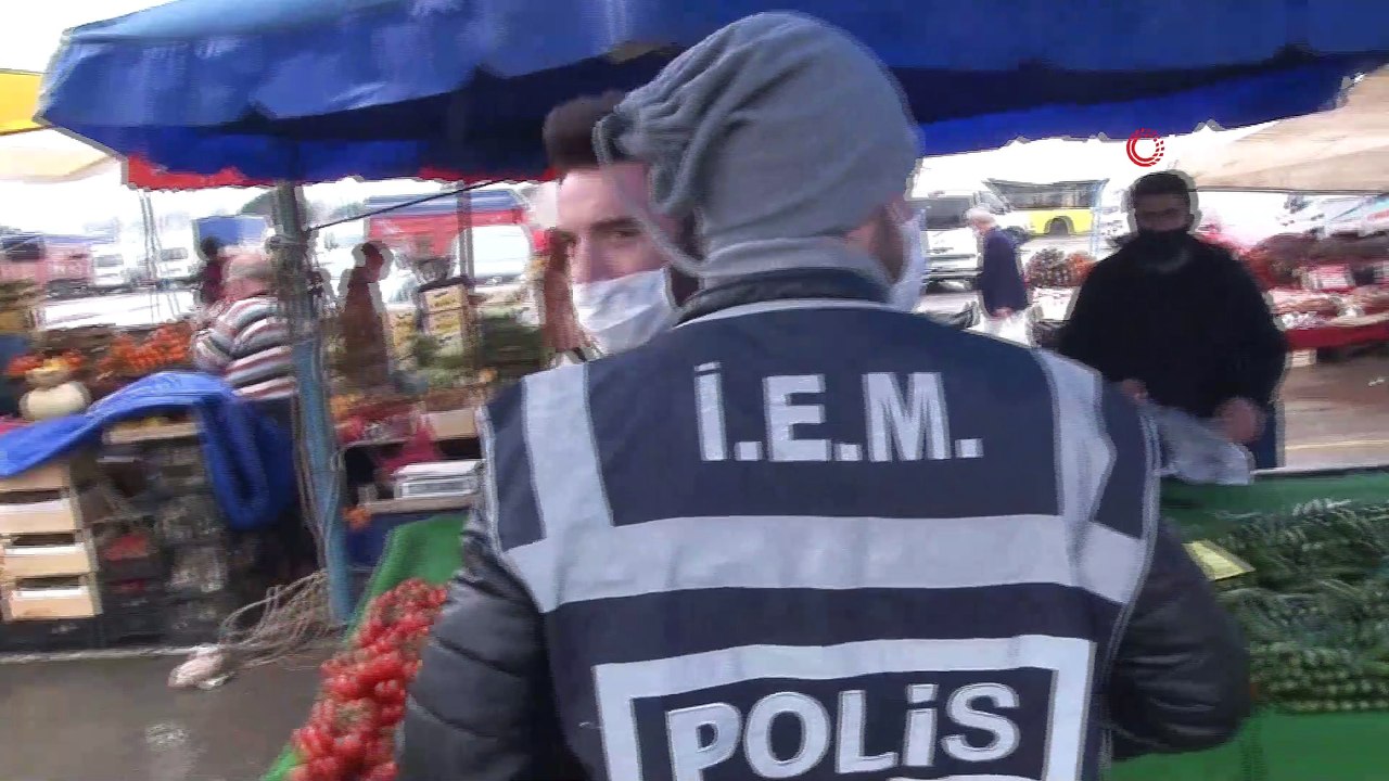 Polisten 20 yaş altı ve 65 yaş üstündekilere uygulama