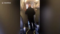 Extra leg room! Student enjoys entire plane to himself during coronavirus pandemic