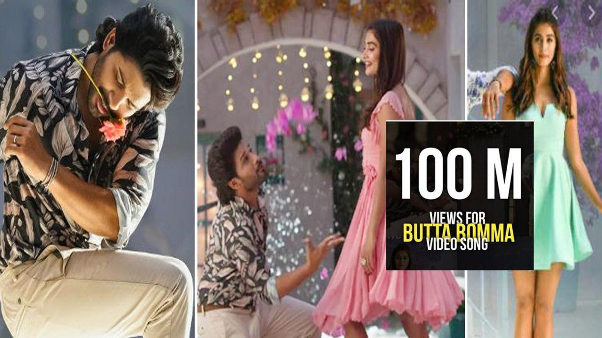 ⁣Buttabomma Video Song Crossed 100 Million Views | Viral In TikTok As well