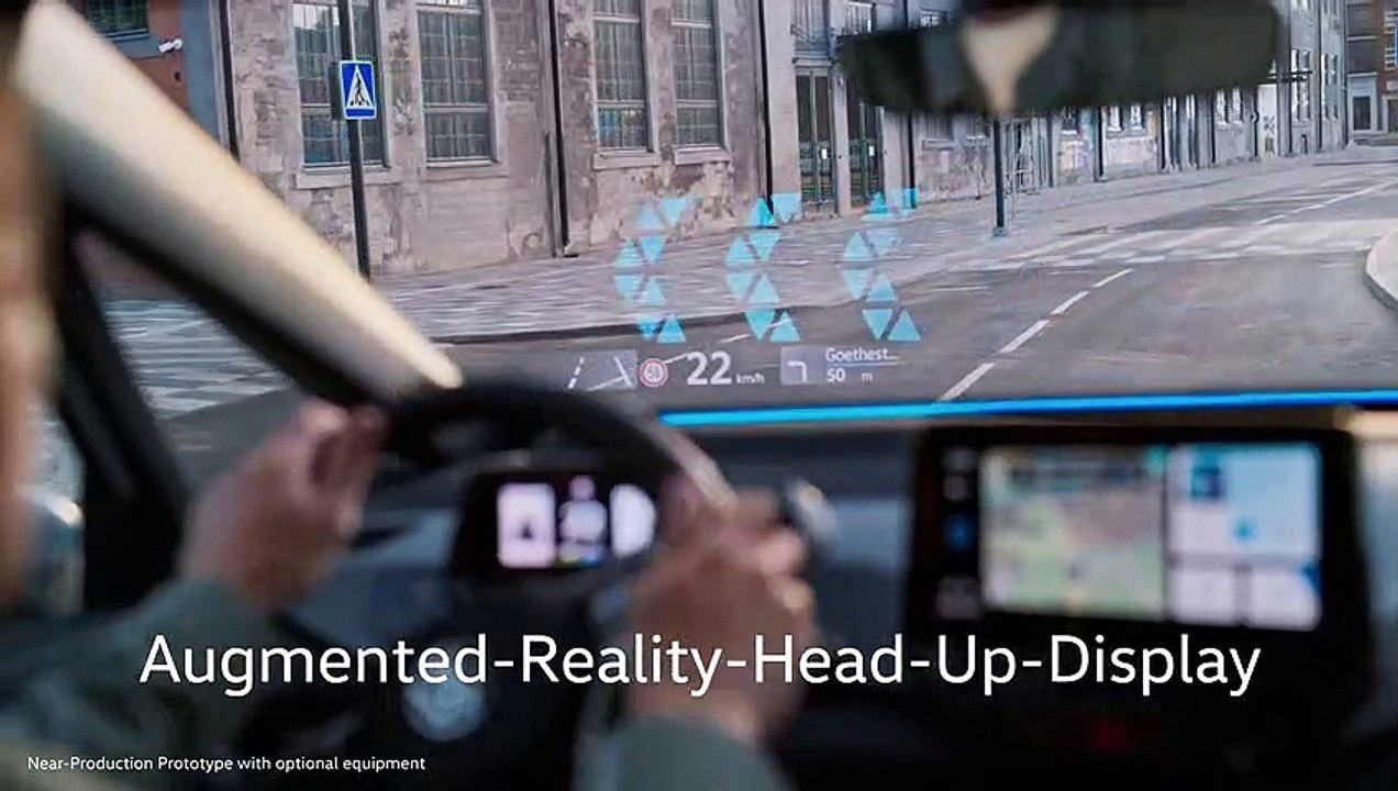Volkswagen ID.3 - optional Augmented Reality Head-up Display