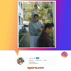 Ronaldo'yu yenge tıraş etti