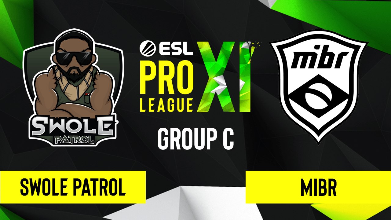 CSGO - MIBR vs. Swole Patrol [Inferno] Map 2 - ESL Pro League Season 11 - Group C