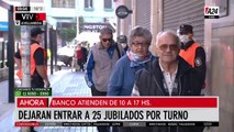 Así abren bancos este sábado para el pago jubilatorio