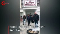 AKP'li belediyenin koronavirüs önlemi: Tütsü yaktılar