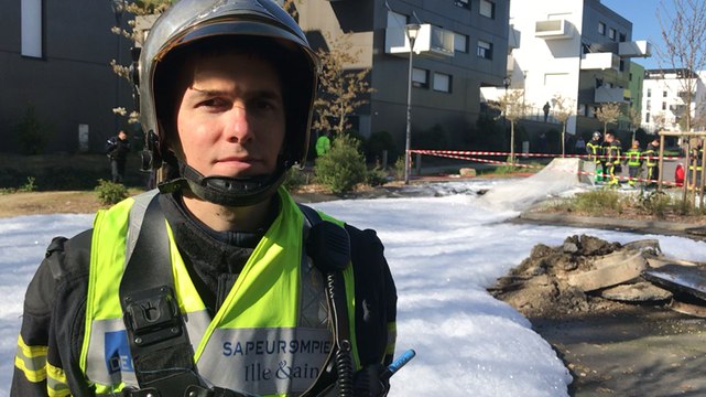 Incendie et effondrement de parking: quelles interventions pour les pompiers