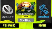 Dota2 -  Newbee vs. Vici Gaming - Game 1 - CN Semifinal  - ESL One Los Angeles