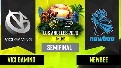 Dota2 -  Newbee vs. Vici Gaming - Game 1 - CN Semifinal  - ESL One Los Angeles
