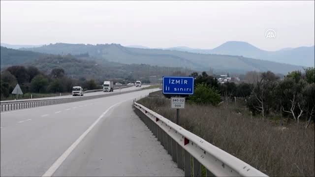 İzmir-Manisa il sınırında araç giriş çıkışları durduruldu