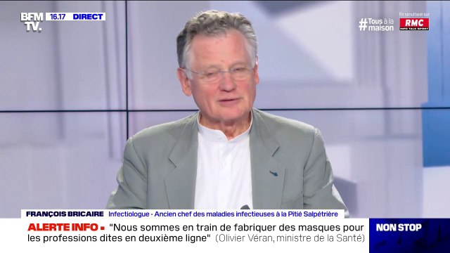 François Bricaire (infectiologue): On s'approche progressivement du pic de l'épidémie