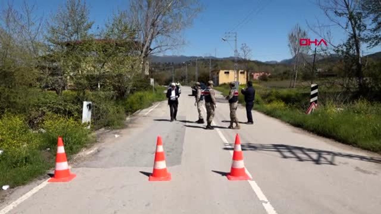 OSMANİYE Sumbas'ta iki mahalle karantinaya alındı
