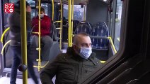 İBB, toplu ulaşımda 100 bin maske dağıttı