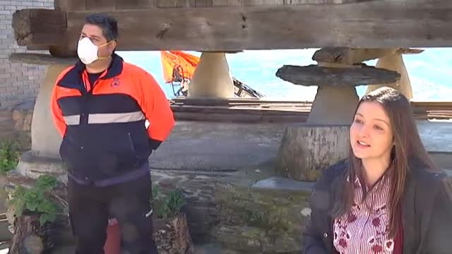 Protección Civil vela por los vecinos mayores en el concejo asturiano de Cangas de Narcea