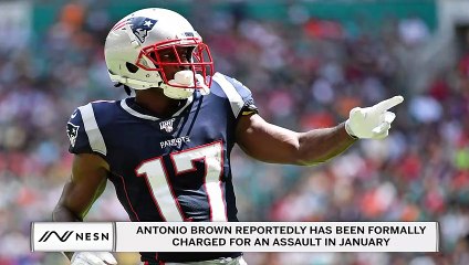 Antonio Brown is Formally Charged With a Felony