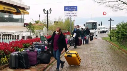 Ukrayna'dan gelen 103 kişi Sakarya’da karantina altına alındı