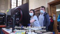Coronavirus: à Paris, des imprimantes 3D contre le manque de matériel