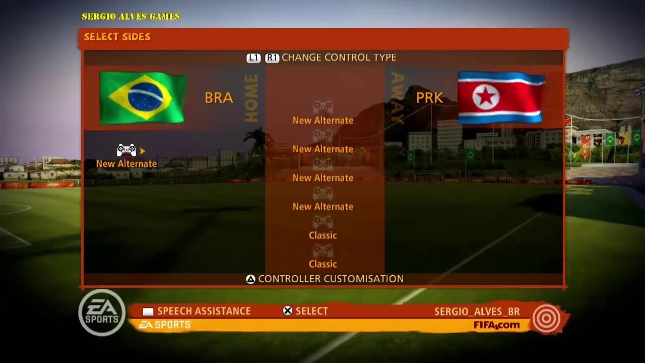 BRASIL X COREIA DO NORTE - 2010 FIFA WORLD CUP SOUTH AFRICA - COPA DO MUNDO - JOGO 1 (PS3)