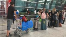 Avión con unos 250 turistas españoles varados en India parte rumbo a España