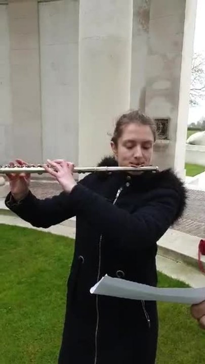 Le Last Post soufflé par la bourgmestre de Comines-Warneton