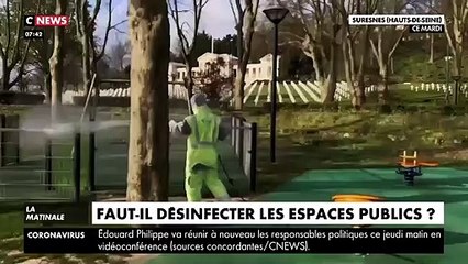 Coronavirus - faut-il désinfecter les espaces publics _