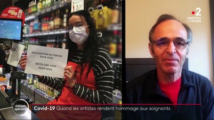 Coronavirus : les artistes français chantent pour les soignants