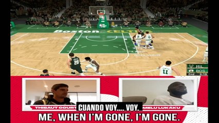 NBA2K SUNDAYS with Thibaut Courtois EPISODE 2- Milwaukee @ Boston (Spanish Subtitles)
