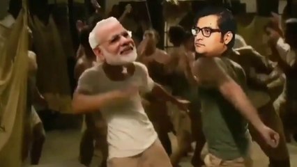 रामायण सीरियल के बाद ऐसी हंसी पहली बार सुना है।नरेंद्र मोदी mashup comedy। only entertainment