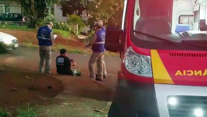 Homem cai de bicicleta e fica ferido no Bairro Canadá