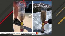 Scientists Mixed Mentos And Coke On A Mountain For Research