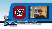 2020 OHL Priority Selection Interview: Nicholas Moldenhauer