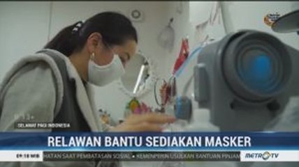 Relawan di Kyrgyzstan Jual Masker untuk Biayai Pasien Kanker