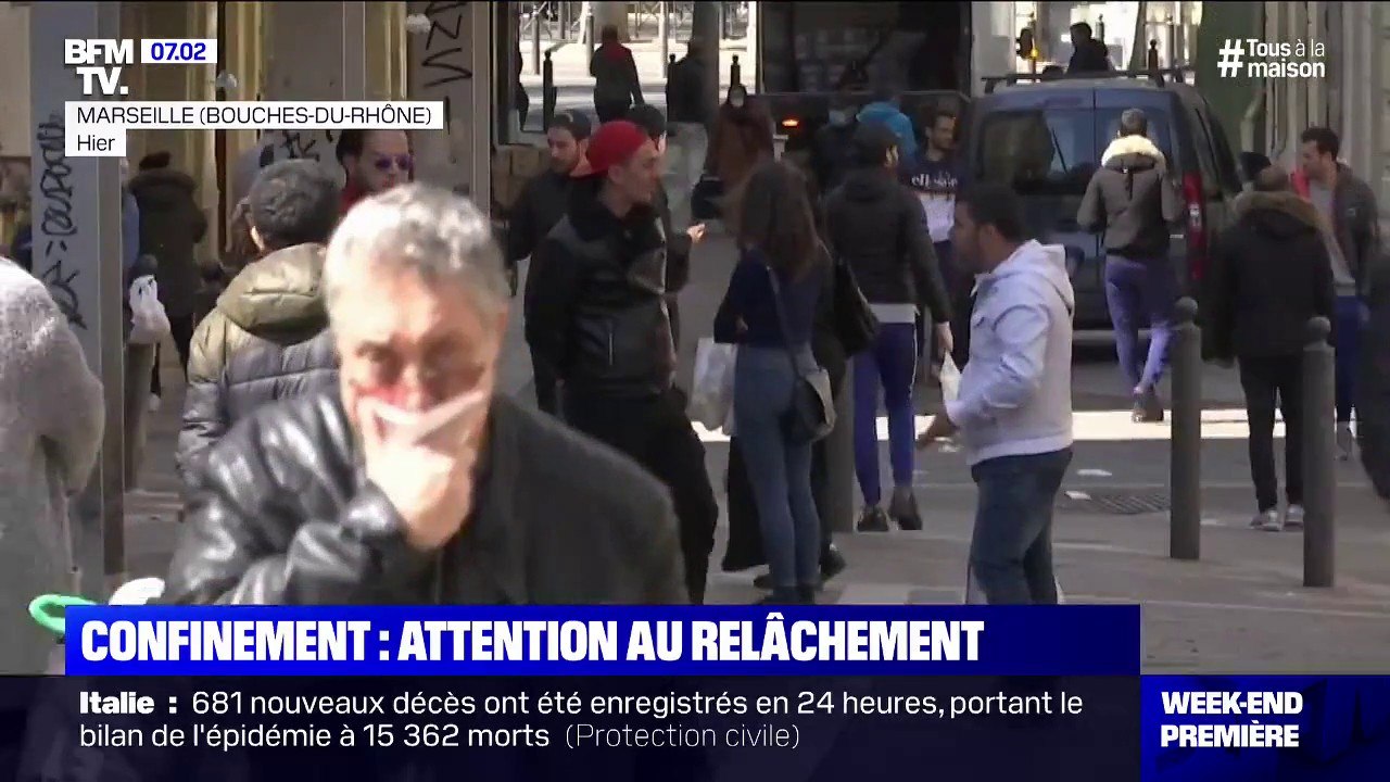 À Marseille ou Paris, de nombreuses personnes n'ont pas respecté les règles du confinement samedi