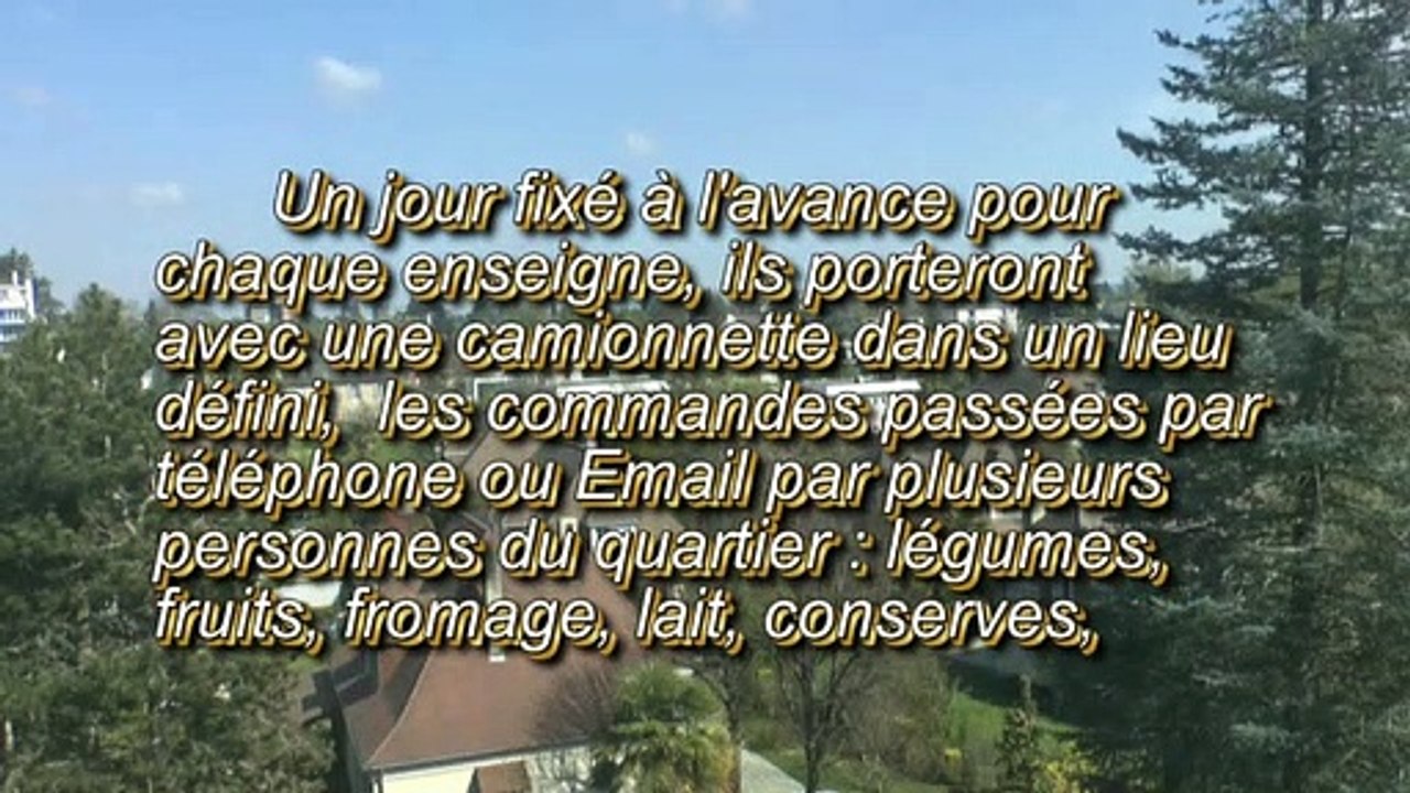 LES IDÉES DE MICHOU W-D.D. - 27 MARS 2020 - PAU - LES GRANDES SURFACES VIENDRAIENT À LA RENCONTRE DE LEURS CLIENTS