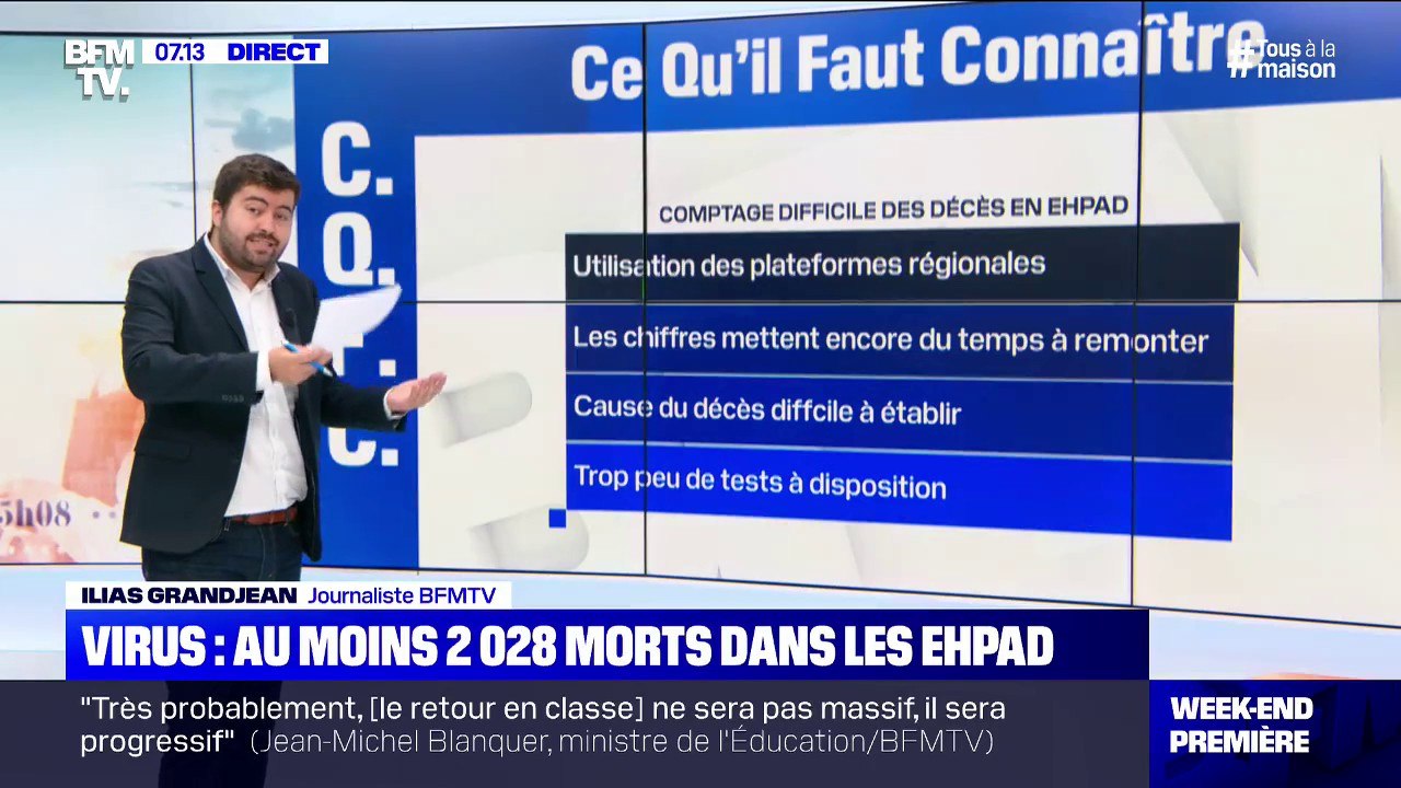 Comment sont comptés les morts du coronavirus en Ehpad ?