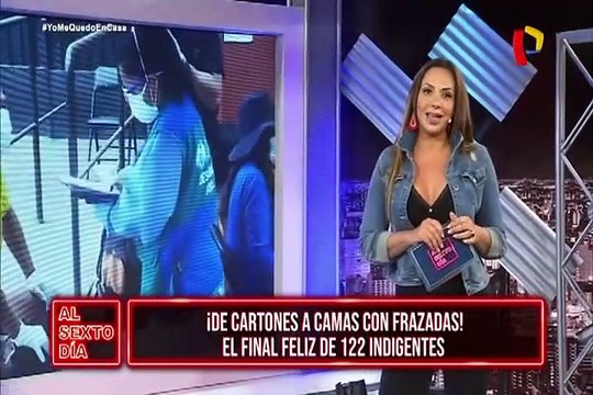 ¡De cartones a camas con frazadas!: Indigentes se refugian en la Plaza de Acho por el coronavirus