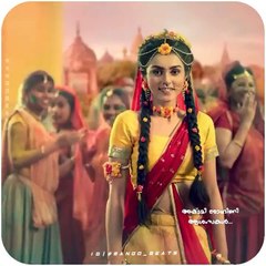 Holi of lord Krishna and Radha