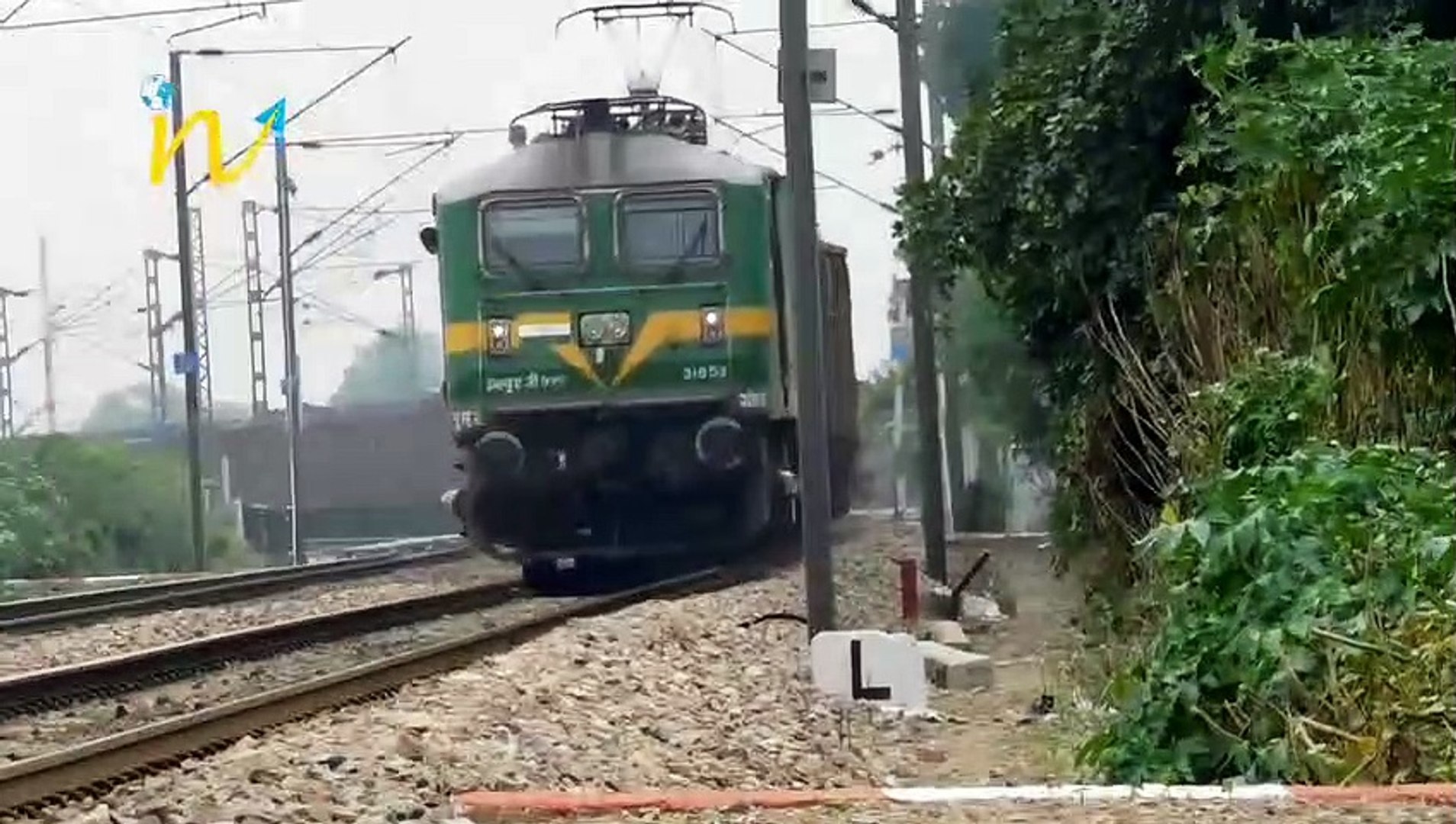 Wag 9 Locomotive Indian Railway Video Dailymotion