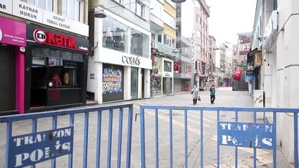 Karadeniz'de koronavirüse karşı ilave tedbirlere ve "Evde kal" çağrısına uyuluyor