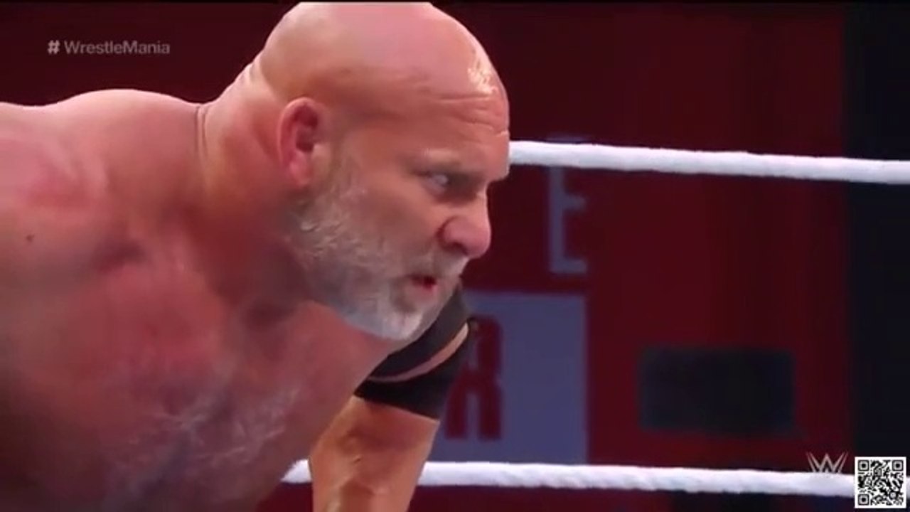 Braun Strowman DESTROYS Goldberg Full Match HD - WWE WrestleMania 36 4 April 202