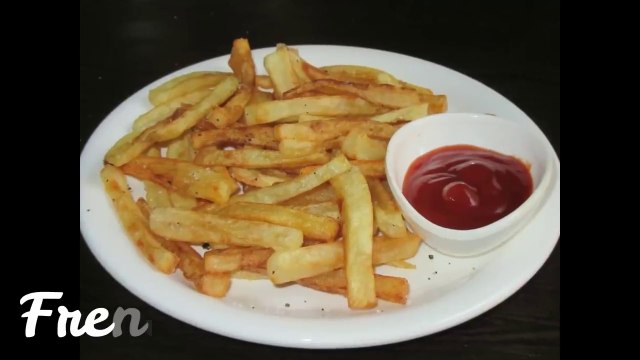 Crispy French fries Recipe - Homemade crispy fries recipe- Restaurant style french fries