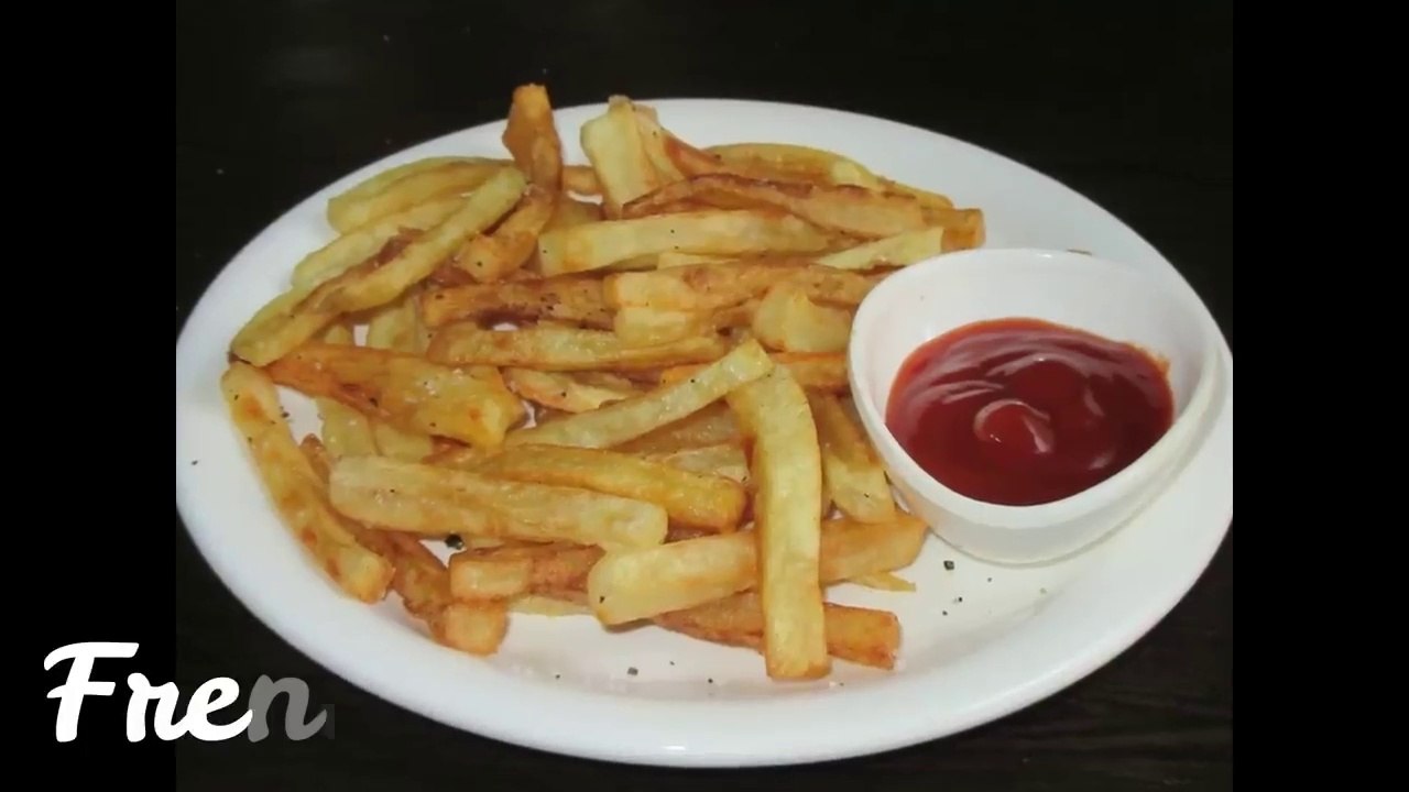 Crispy French fries Recipe - Homemade crispy fries recipe- Restaurant style french fries