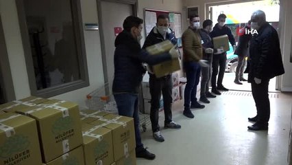 Nilüfer'de ihtiyaç sahiplerine gıda desteği