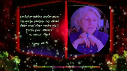 Sonbahar Kızılına Karlar Düştü-- seslendiren video klip-- Aynur AVCI - YouTube