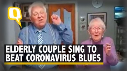 This Elderly Couple Singing in Quarantine Will Cheer You Up