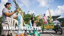 Filipino Catholics celebrate 'mobile blessings' on Palm Sunday amid COVID-19 threat