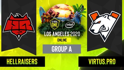 Dota2 - Virtus.pro vs. Hellraisers - Game 3 - Group A - EU/CIS - ESL One Los Angeles
