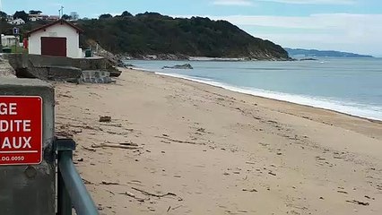 Plage d'Erromardie à Saint-Jean-de-Luz