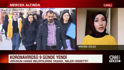 Koronavirüsü 9 günde yenen Macide Güleç canlı yayında anlattı: 'Hiçbir belirti yoktu ama...'