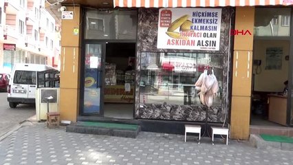 Afyonkarahisar'da, ihtiyaç sahipleri için 'askıda ekmek'