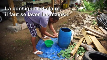 En Guadeloupe, se laver les mains est parfois compliqué
