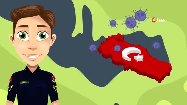 Jandarma Genel Komutanlığı'ndan korona virüs riskine karşı 14 kuralı videosu
